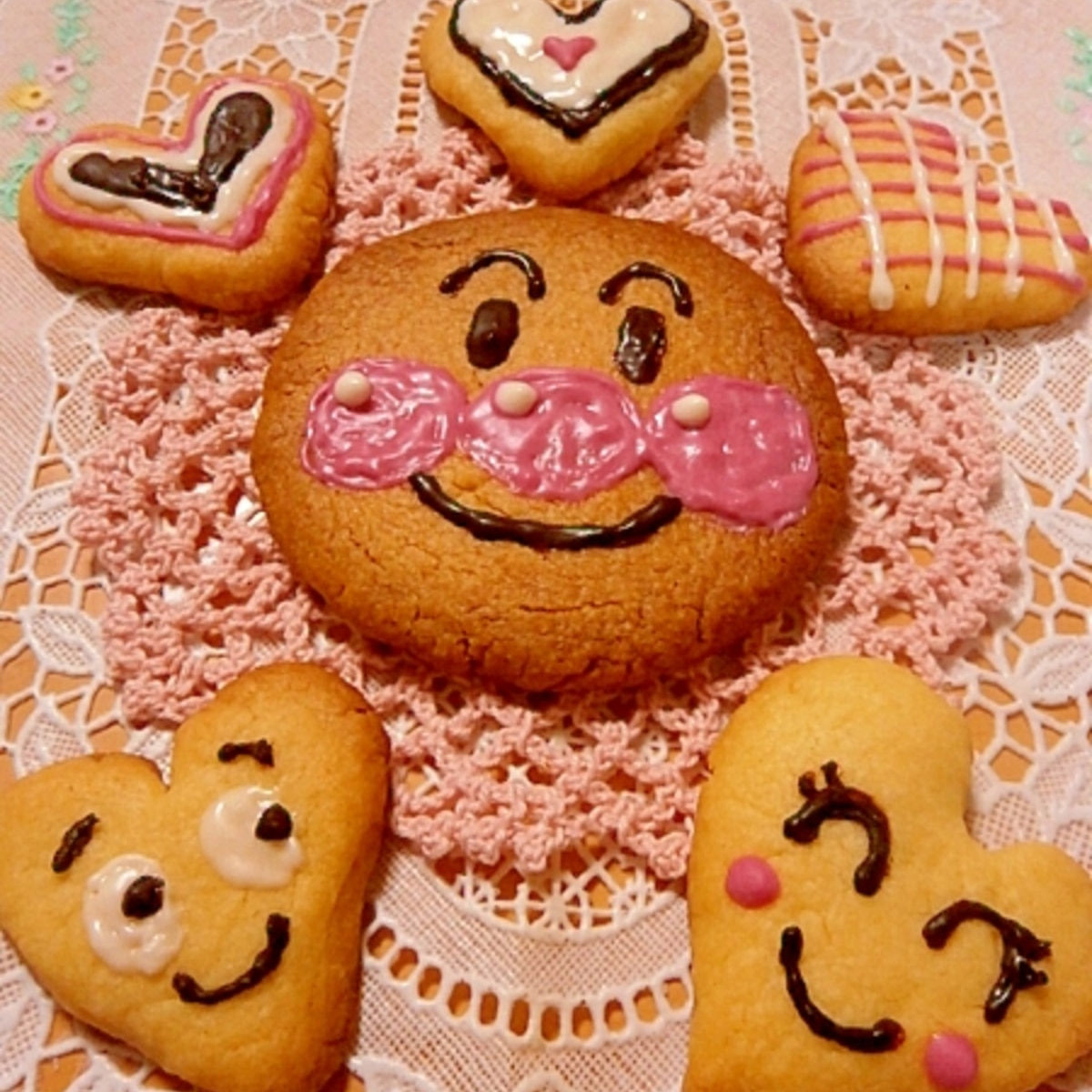 基本のバタークッキーにお絵かき チョコペン使用 レシピ 作り方 By はちわれ413 楽天レシピ 基本のバタークッキーにお絵かき チョコペン使用 レシピ 作り方 By はちわれ413 楽天レシピ